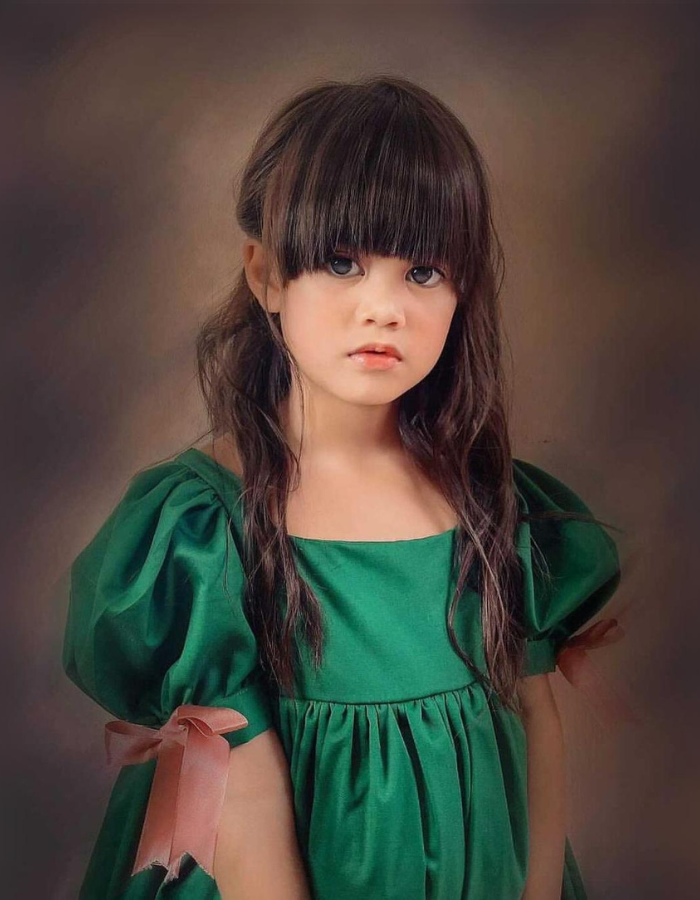 Yellow Rose babydoll Vintage Dress for Kids & Ladies Women Twinning MysonLight