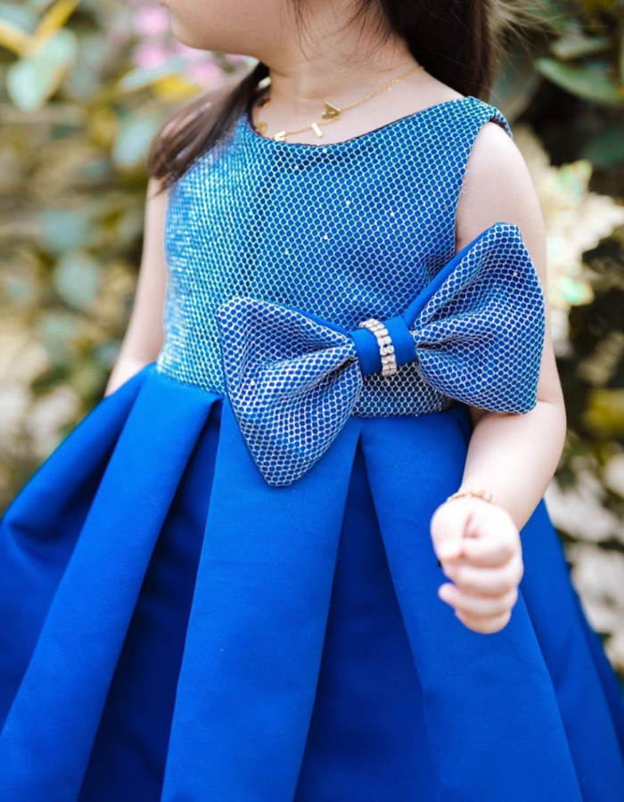 Junice Bow Kids Dress Gown MysonLight