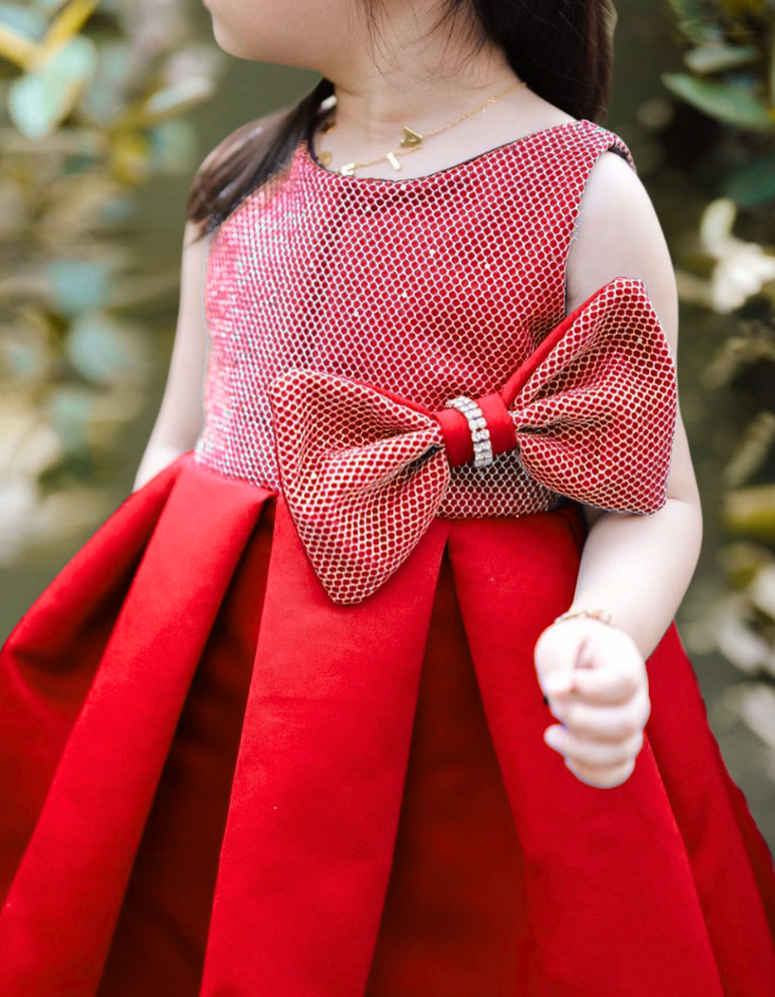 Junice Bow Kids Dress Gown MysonLight