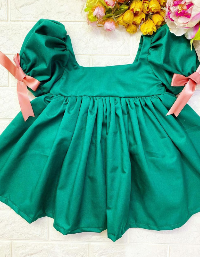 Yellow Rose babydoll Vintage Dress for Kids & Ladies Women Twinning MysonLight