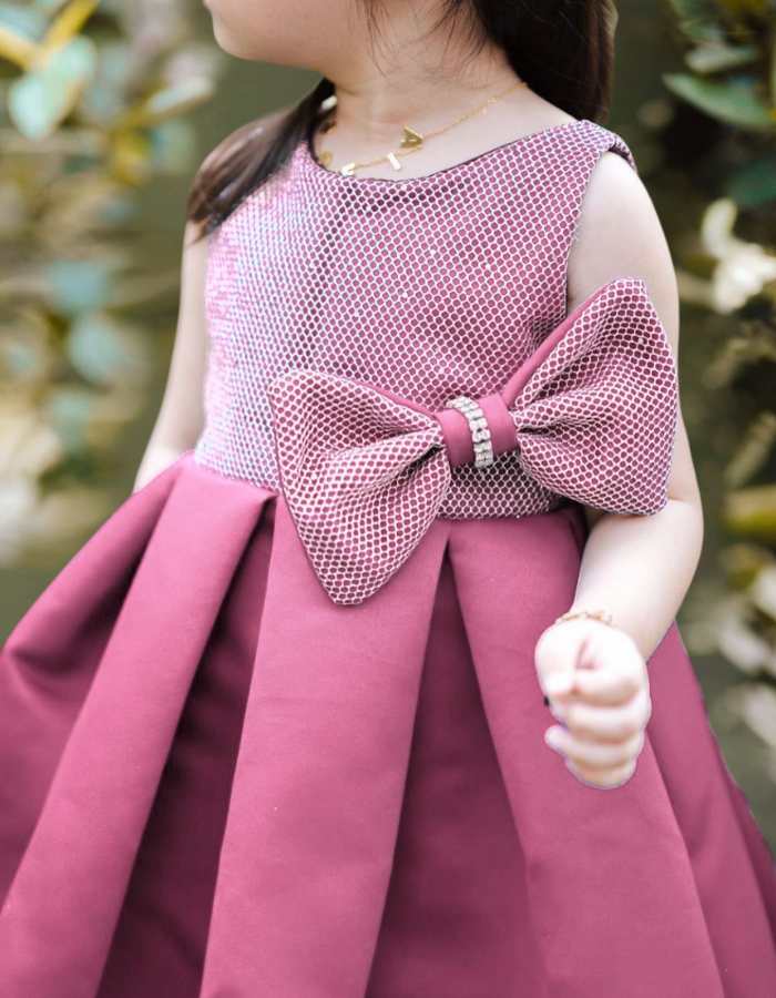 Junice Bow Kids Dress Gown MysonLight