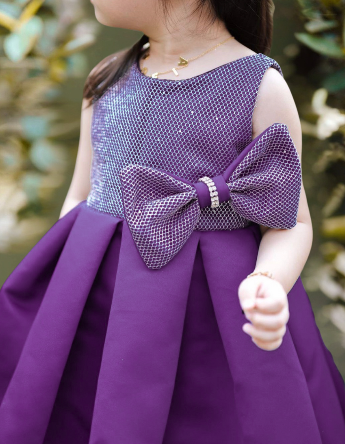 Junice Bow Kids Dress Gown MysonLight