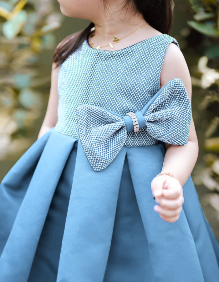 Junice Bow Kids Dress Gown MysonLight