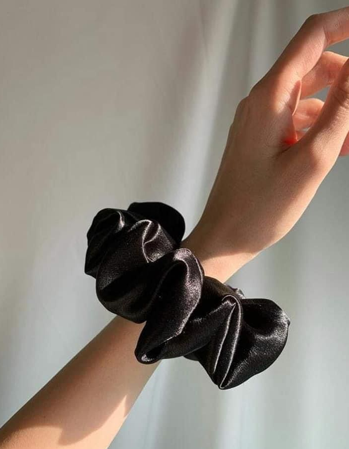 Hair Scruchie Hair Tie Plain