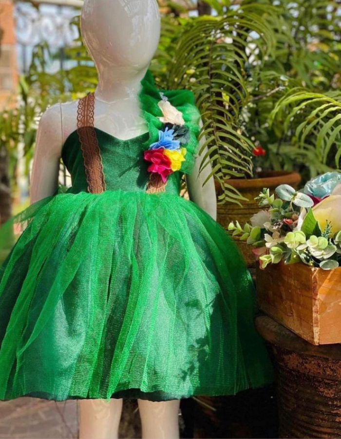 Lula Tulle Kids Dress in Bright Colors MysonLight