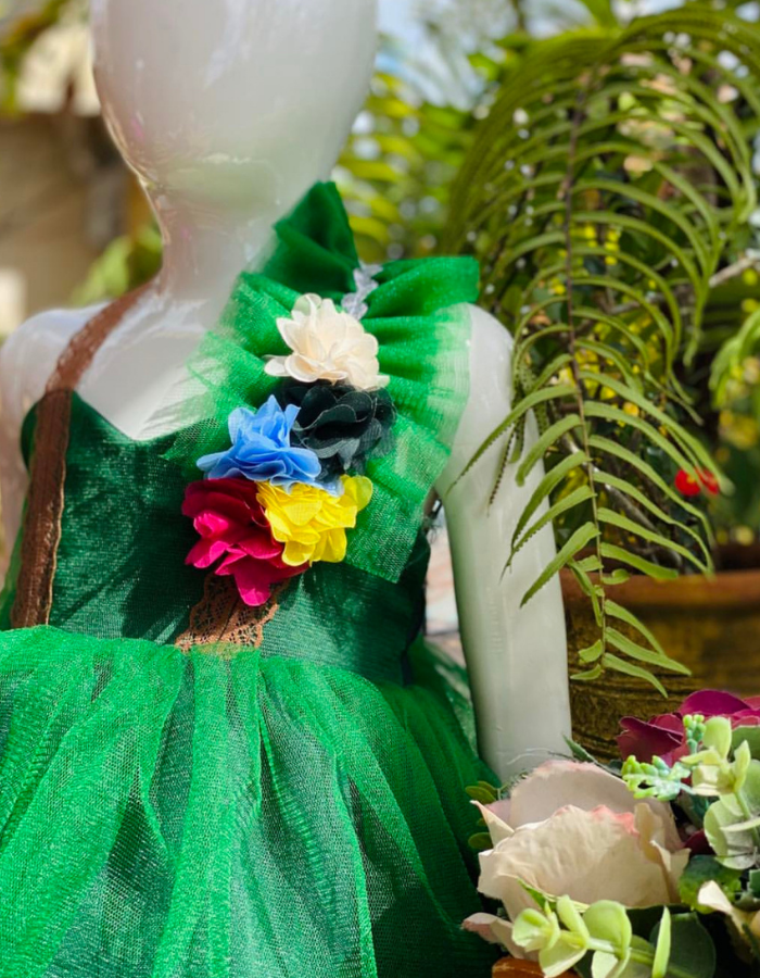Lula Tulle Kids Dress in Bright Colors MysonLight