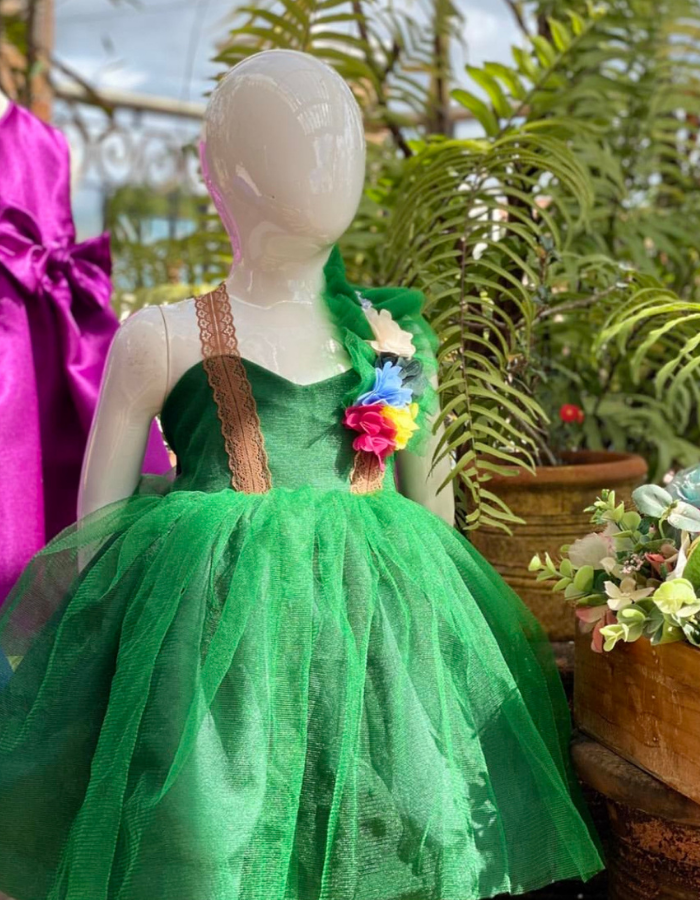 Lula Tulle Kids Dress in Bright Colors MysonLight