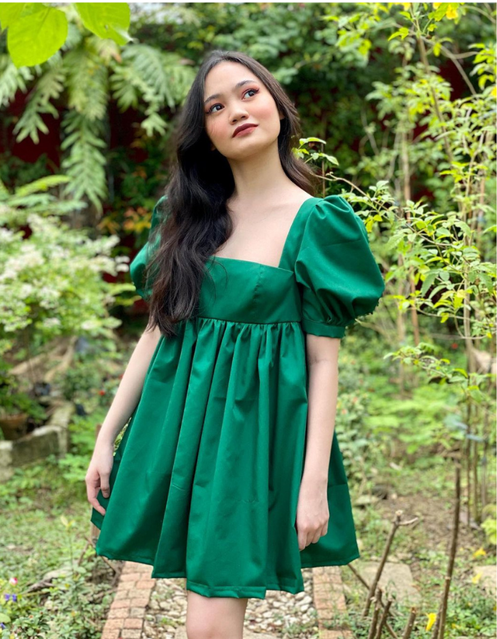 Yellow Rose babydoll Vintage Dress for Kids & Ladies Women Twinning MysonLight
