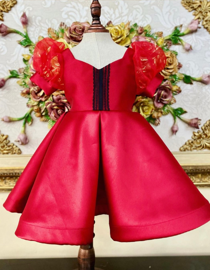 Eury Circle Skirt Kids Dress MysonLight
