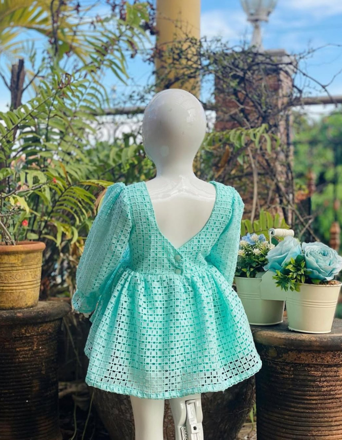 Pearl Vintage Style Kids Dress