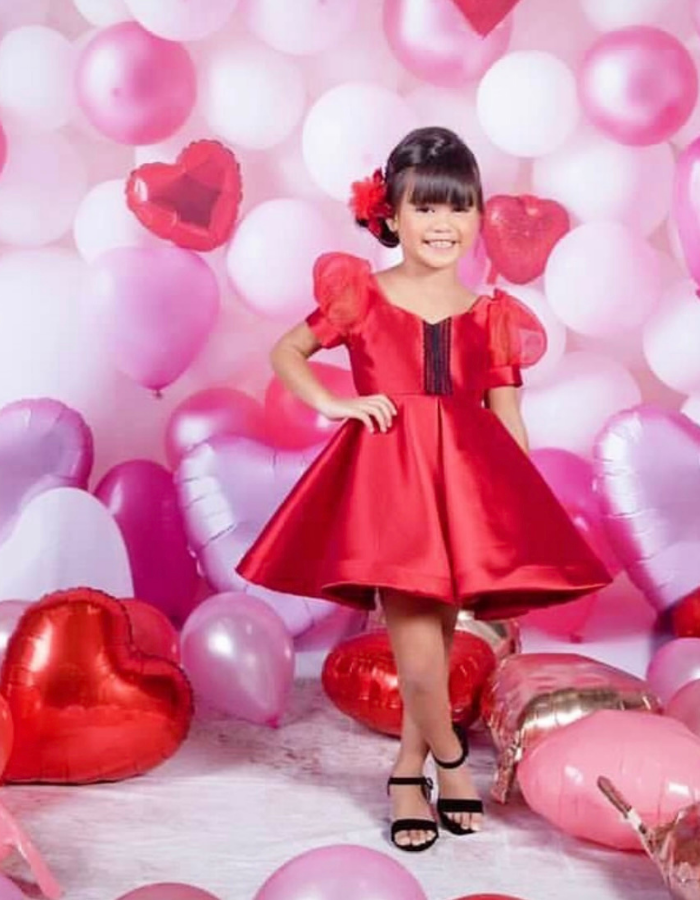 Eury Circle Skirt Kids Dress MysonLight
