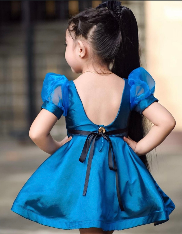 Eury Circle Skirt Kids Dress MysonLight