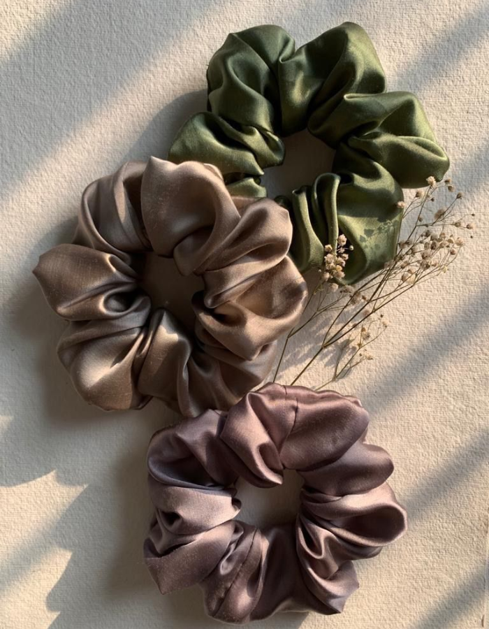 Hair Scruchie Hair Tie Plain