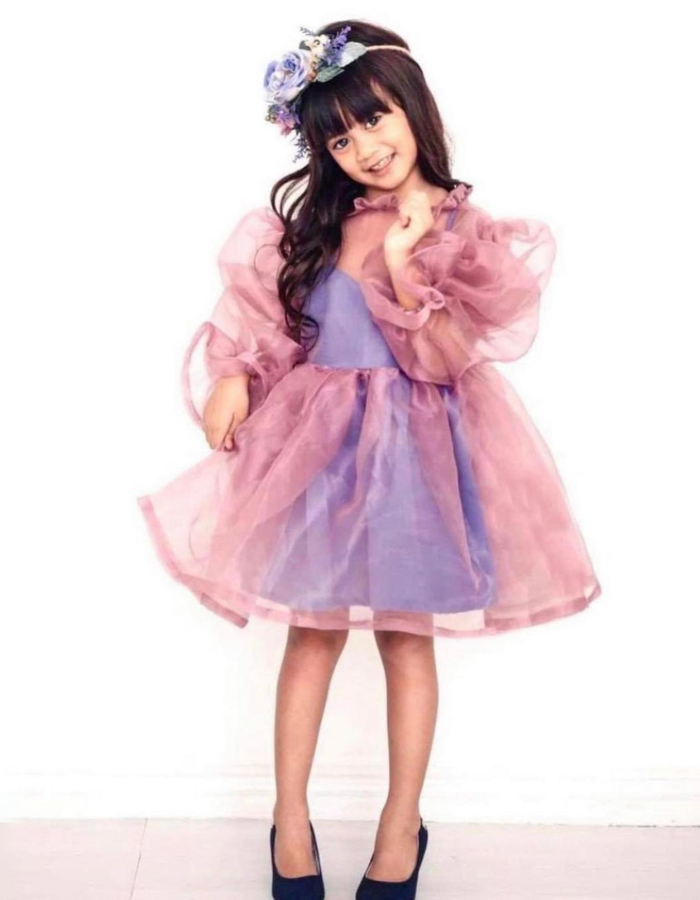 Winterdoll Vintage Kids & Women's Gown Dress MysonLight Twinning