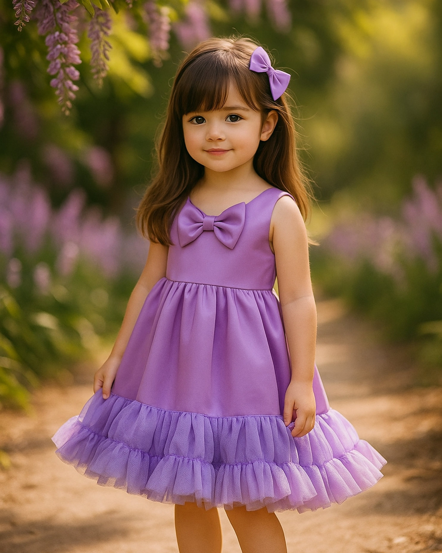 Marion Classic Bow Kids dress