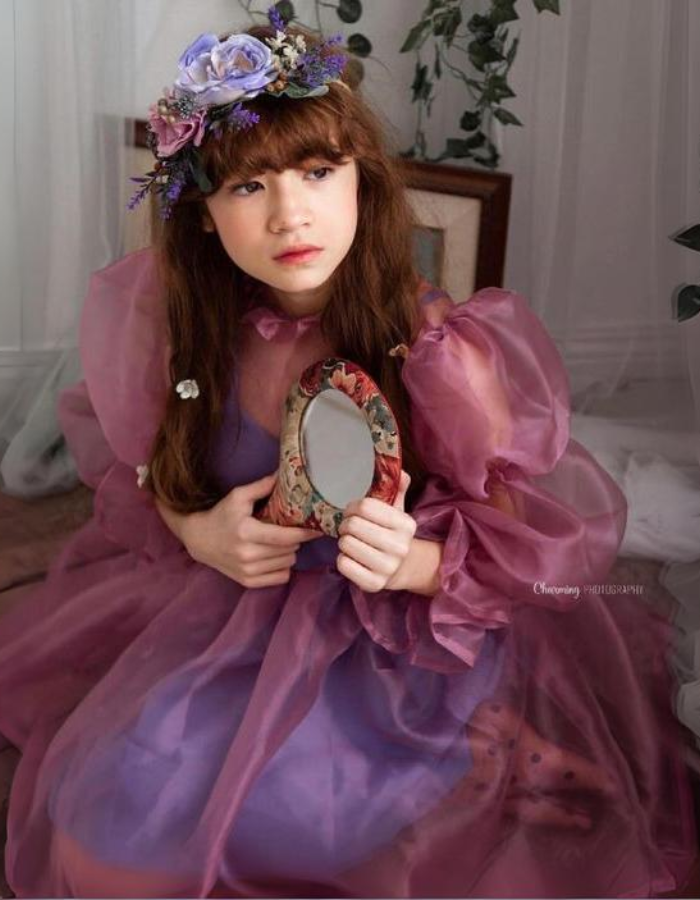 Winterdoll Vintage Kids & Women's Gown Dress MysonLight Twinning