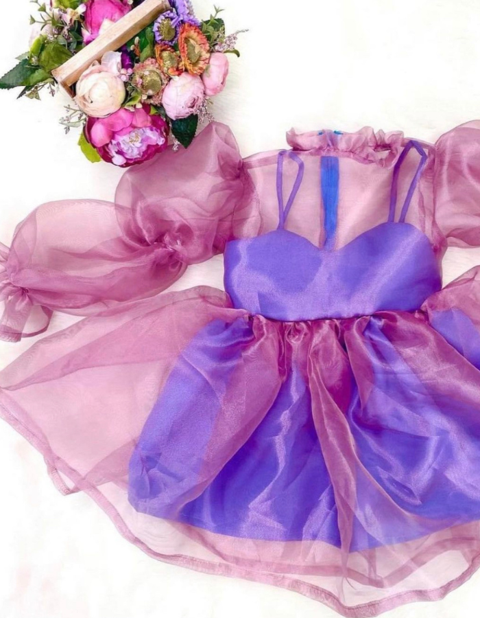 Winterdoll Vintage Kids & Women's Gown Dress MysonLight Twinning