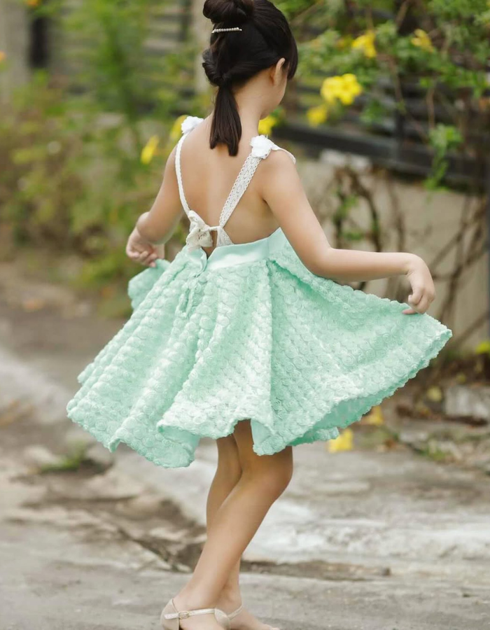 Dollrose Pinafore Kids Dress