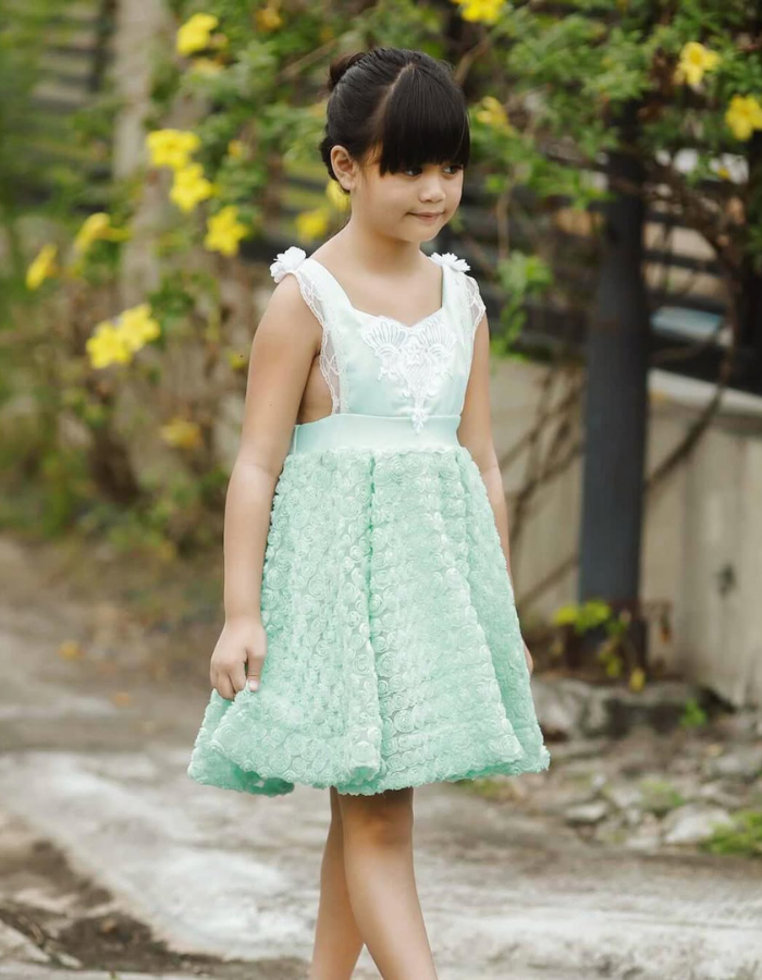 Dollrose Pinafore Kids Dress