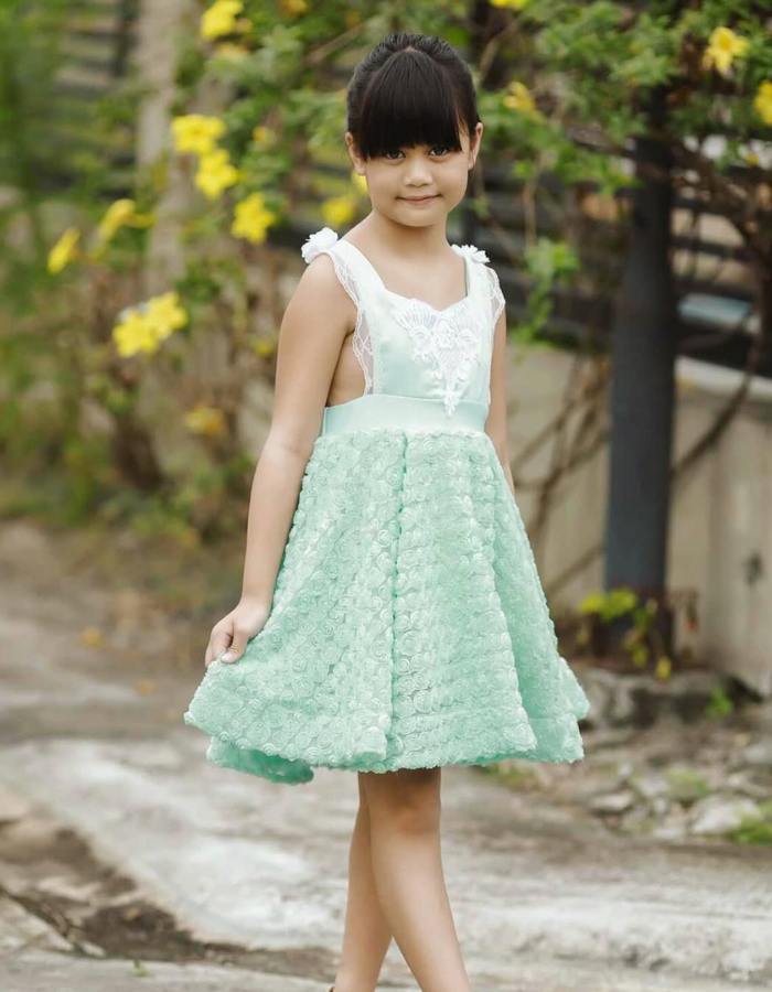 Dollrose Pinafore Kids Dress