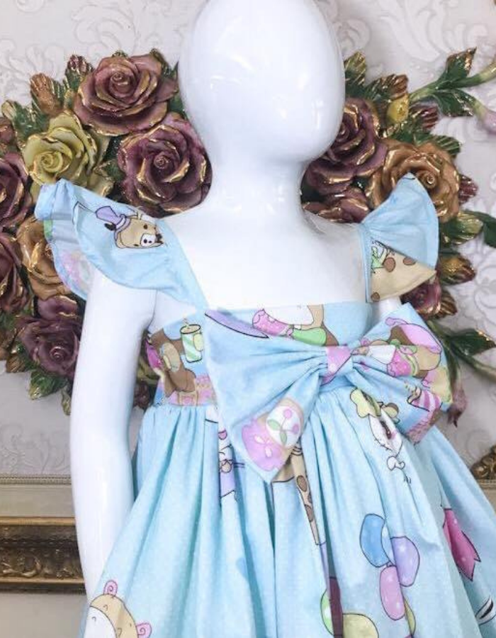 Angelina Bow Kids Dress