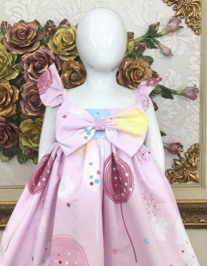 Angelina Bow Kids Dress