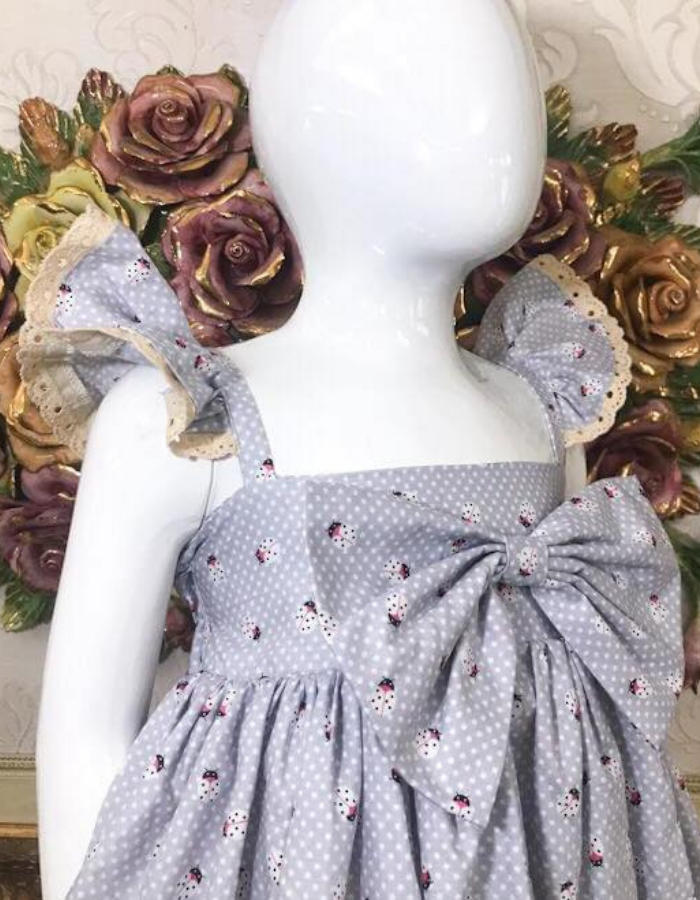 Angelina Bow Kids Dress