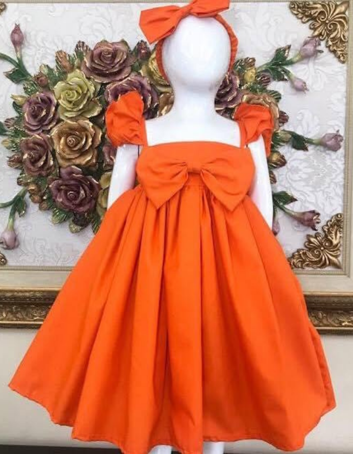 Angelina Bow Kids Dress