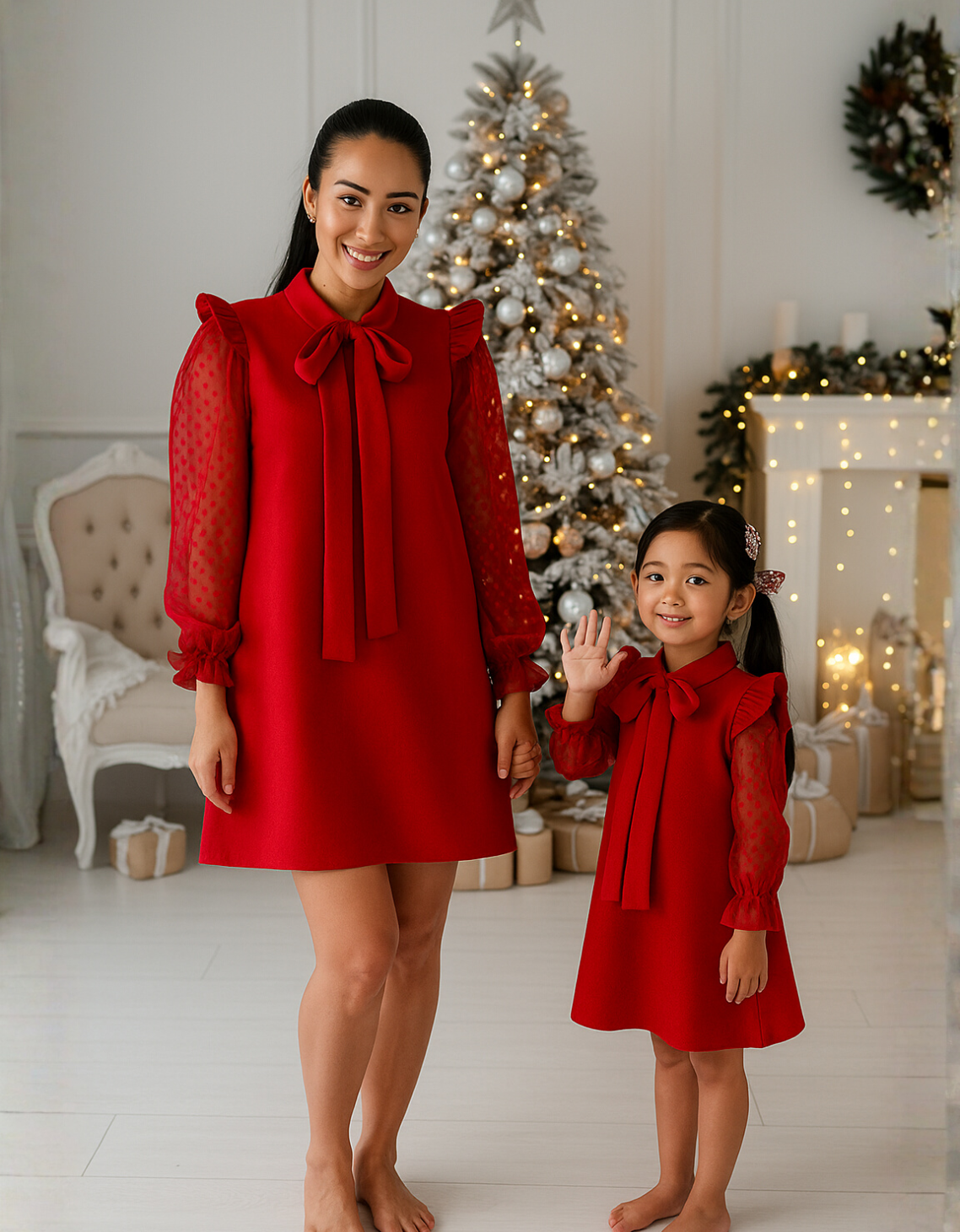 Diana A line Tulle Kids Dress