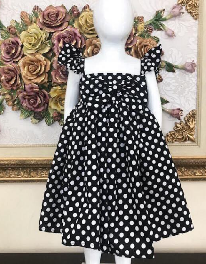 Angelina Bow Kids Dress