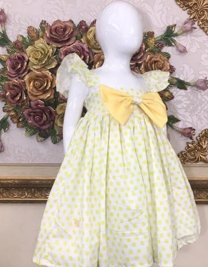 Angelina Bow Kids Dress