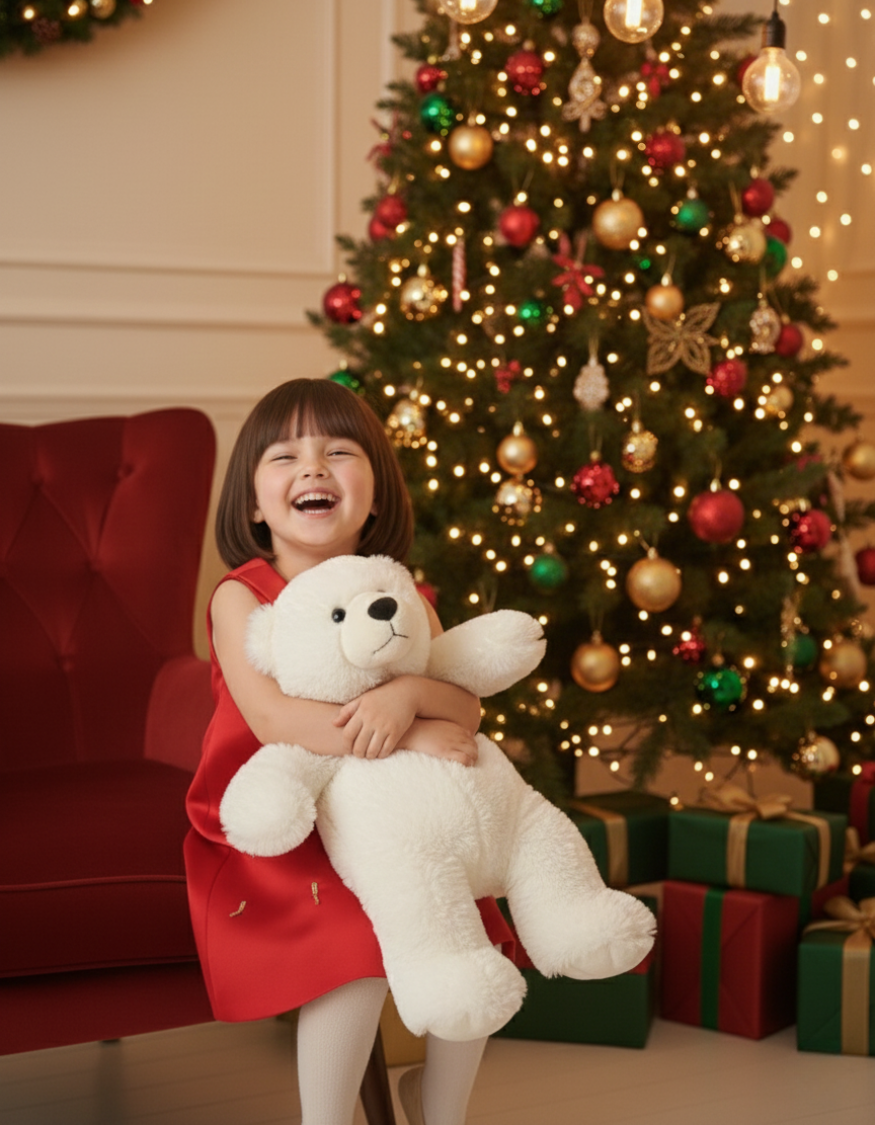 Juliet A-line Red Dress with Gold Bead Details and Bow