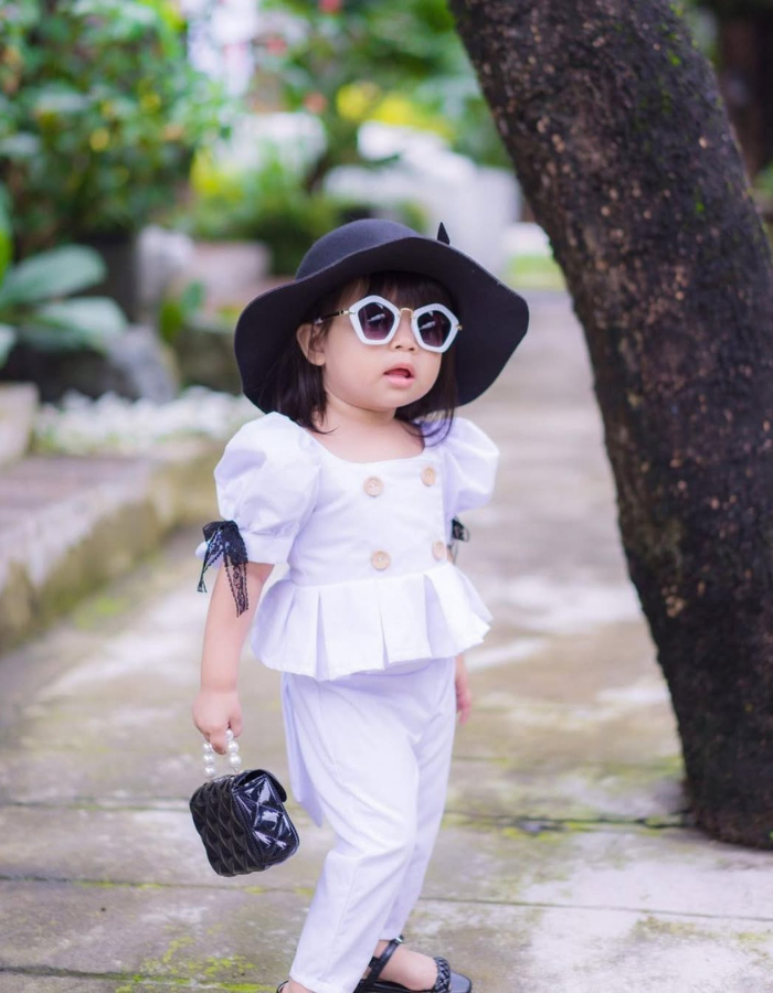 January  Kids Set of Babydoll Top & Pants Co-ords by MysonLight