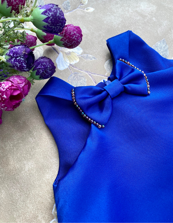 Sasha Bow A-Line Kids Dress MysonLight