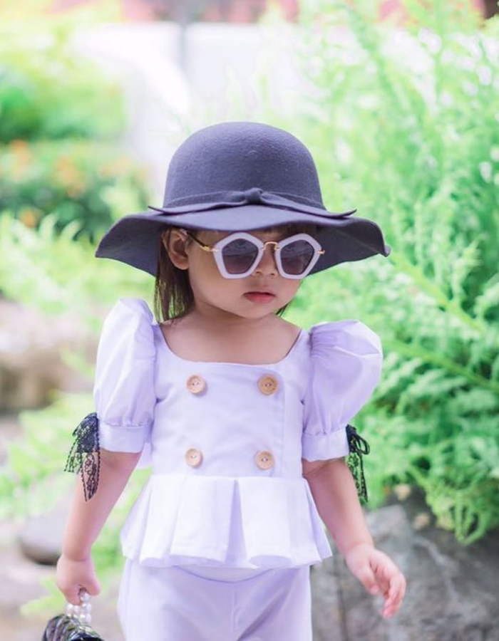 January  Kids Set of Babydoll Top & Pants Co-ords by MysonLight