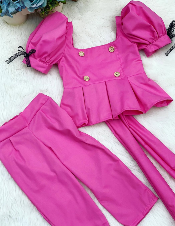 January  Kids Set of Babydoll Top & Pants Co-ords by MysonLight