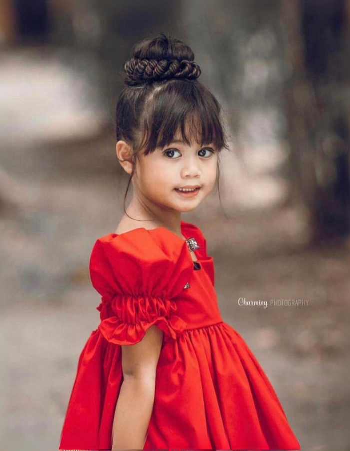 Hyacinth Vintage Kids & Women's Dress