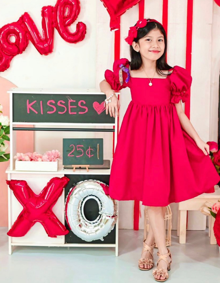 Hyacinth Vintage Kids & Women's Dress
