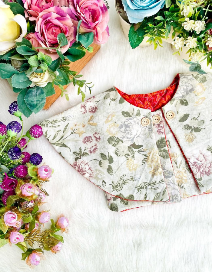 Ruru capelet Top with Cape & Evvie Suspender Vintage Shorts Kids Set