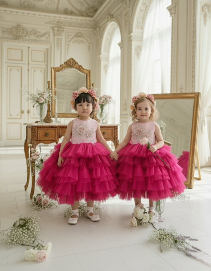 Kaela Tulle Kids Gown MysonLight