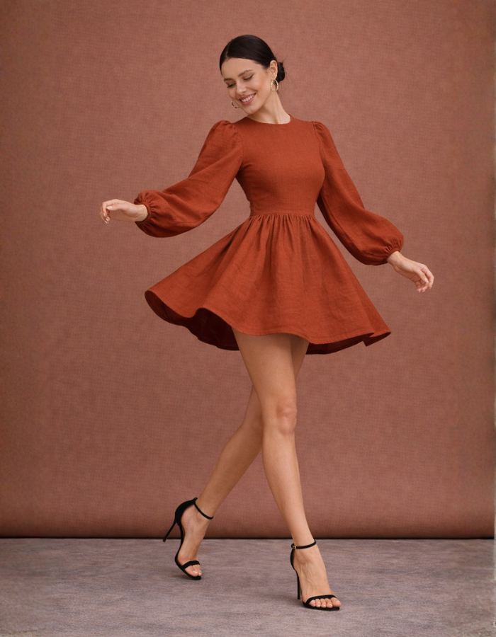 Aristea Babydoll Sweet Womens Dress | Teens Dress & Kids Dress