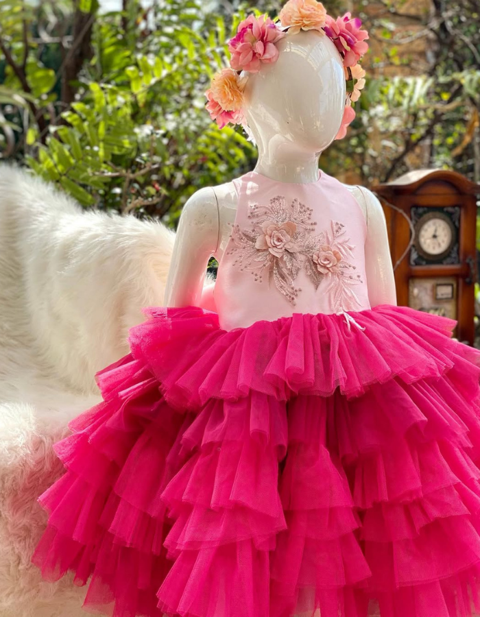 Kaela Tulle Kids Gown MysonLight
