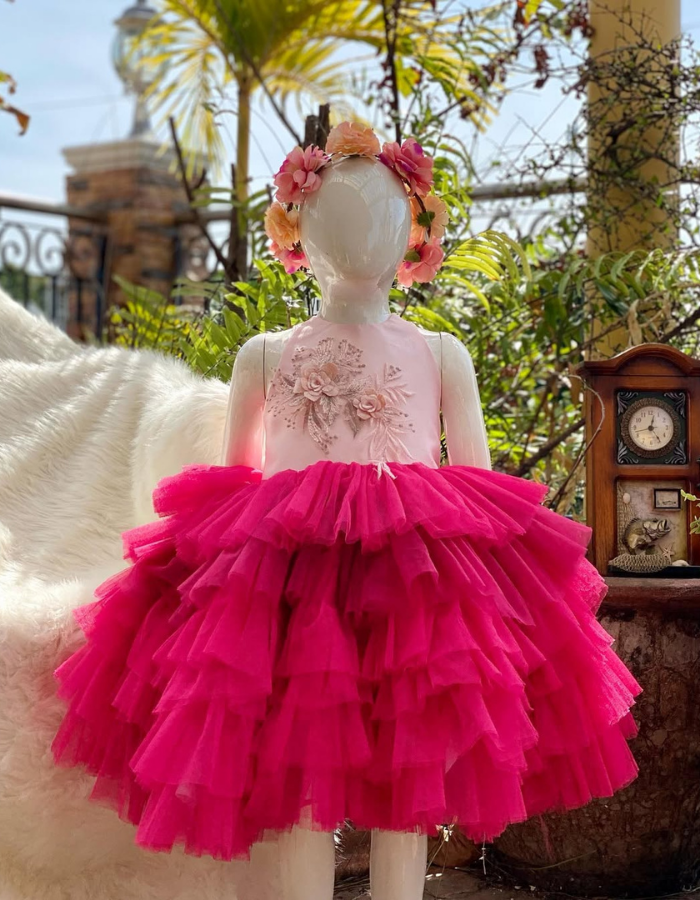 Kaela Tulle Kids Gown MysonLight