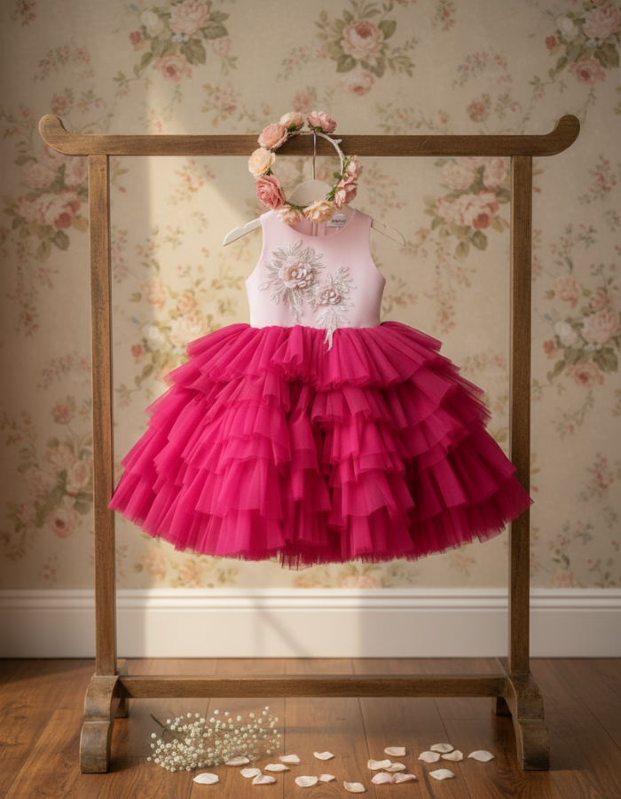Kaela Tulle Kids Gown MysonLight