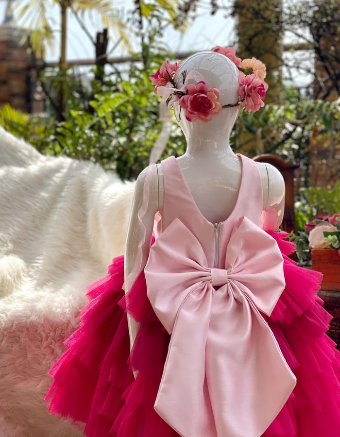 Kaela Tulle Kids Gown MysonLight