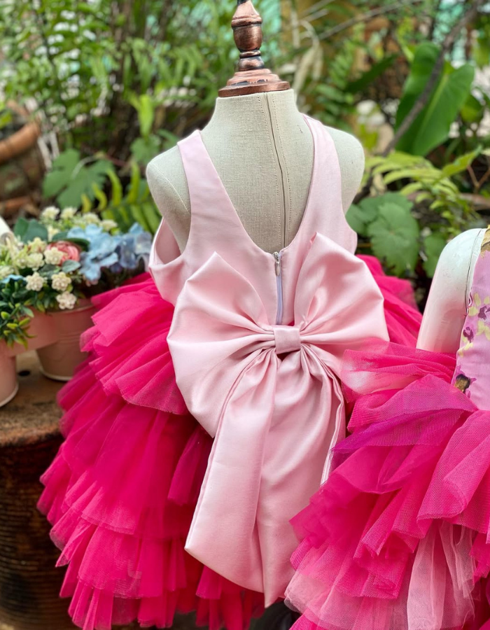 Kaela Tulle Kids Gown MysonLight