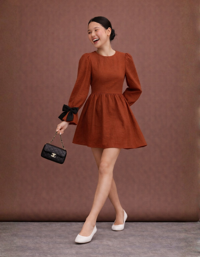 Aristea Babydoll Sweet Womens Dress | Teens Dress & Kids Dress