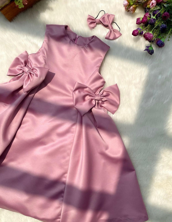 Ulap Bow Kids Classic Dress (Occasion Dress) MysonLight