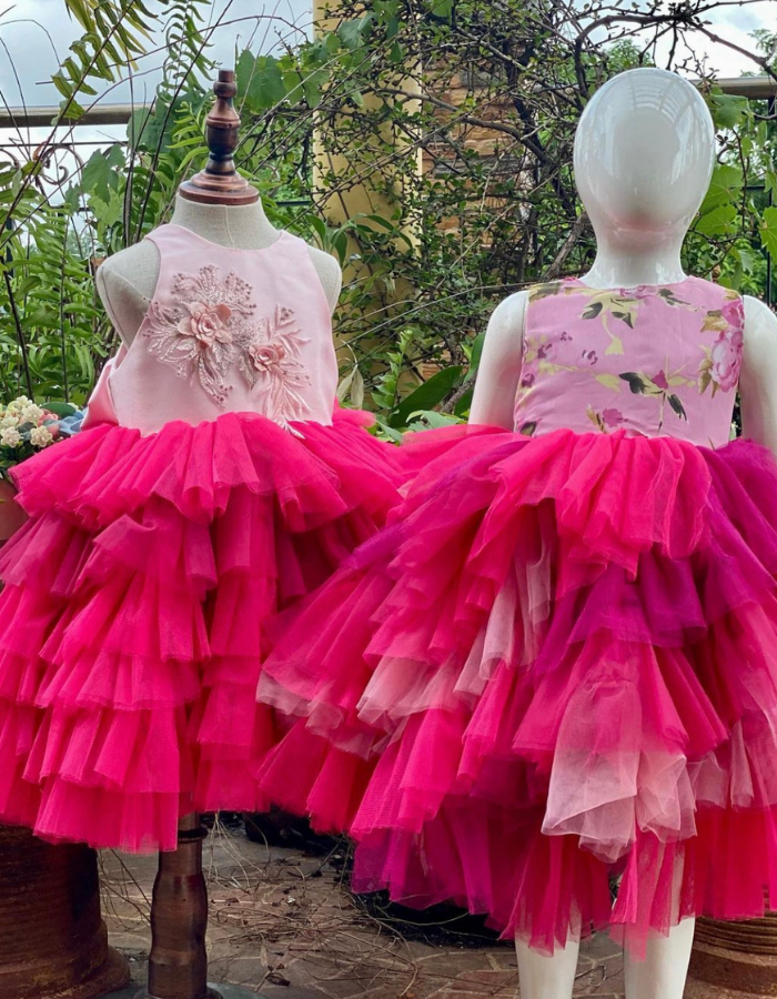 Kaela Tulle Kids Gown MysonLight