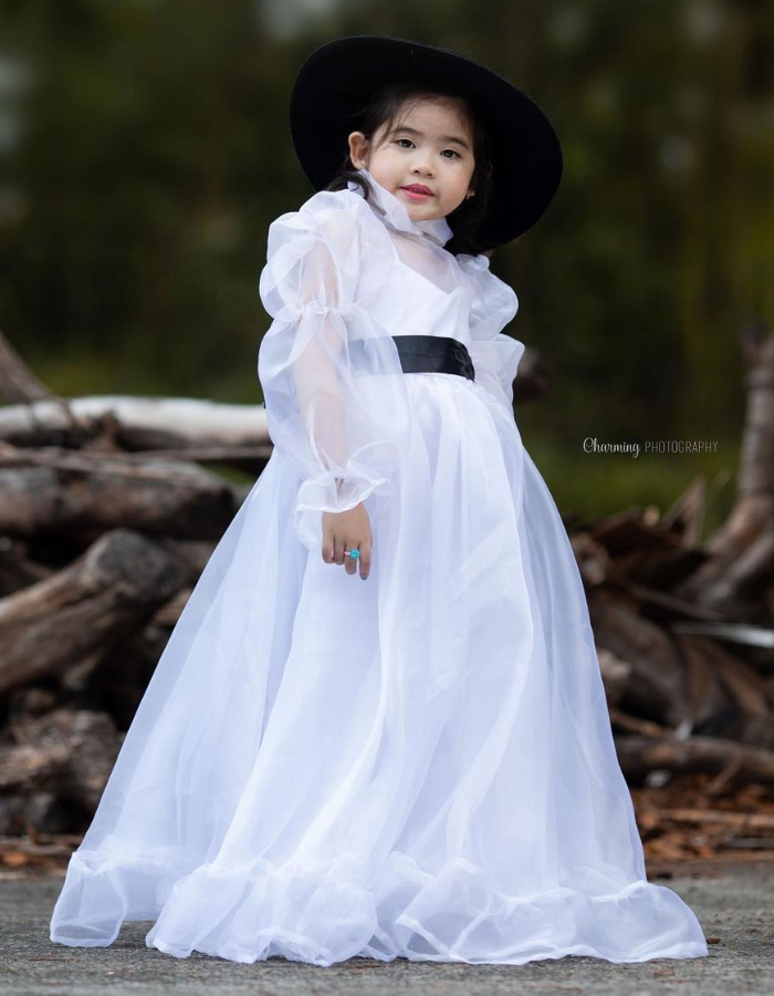 Winterdoll Vintage Kids & Women's Gown Dress MysonLight Twinning